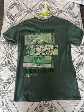 Marshalls Green Van Gogh 'A Vase of Roses' Graphic Tee